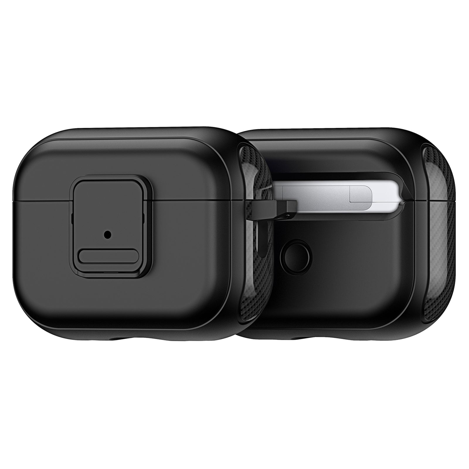 DUX DUCIS PECJ Series for Apple AirPods Pro 2 PC + TPU Case Anti-Lost Earbuds Cover DUX DUCIS PECJ Series for Apple AirPods Pro 2 PC + TPU Case Anti-Lost Earbuds Cover